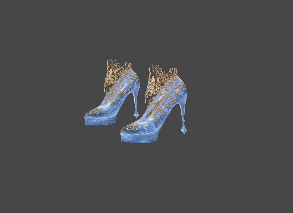 Ice Queen High Heel Shoes