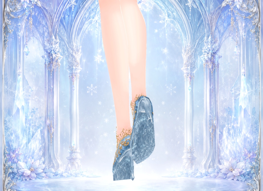 Ice Queen High Heel Shoes