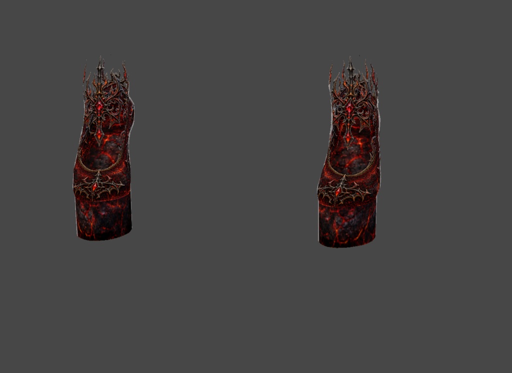 Fire Queen High Heel Shoes
