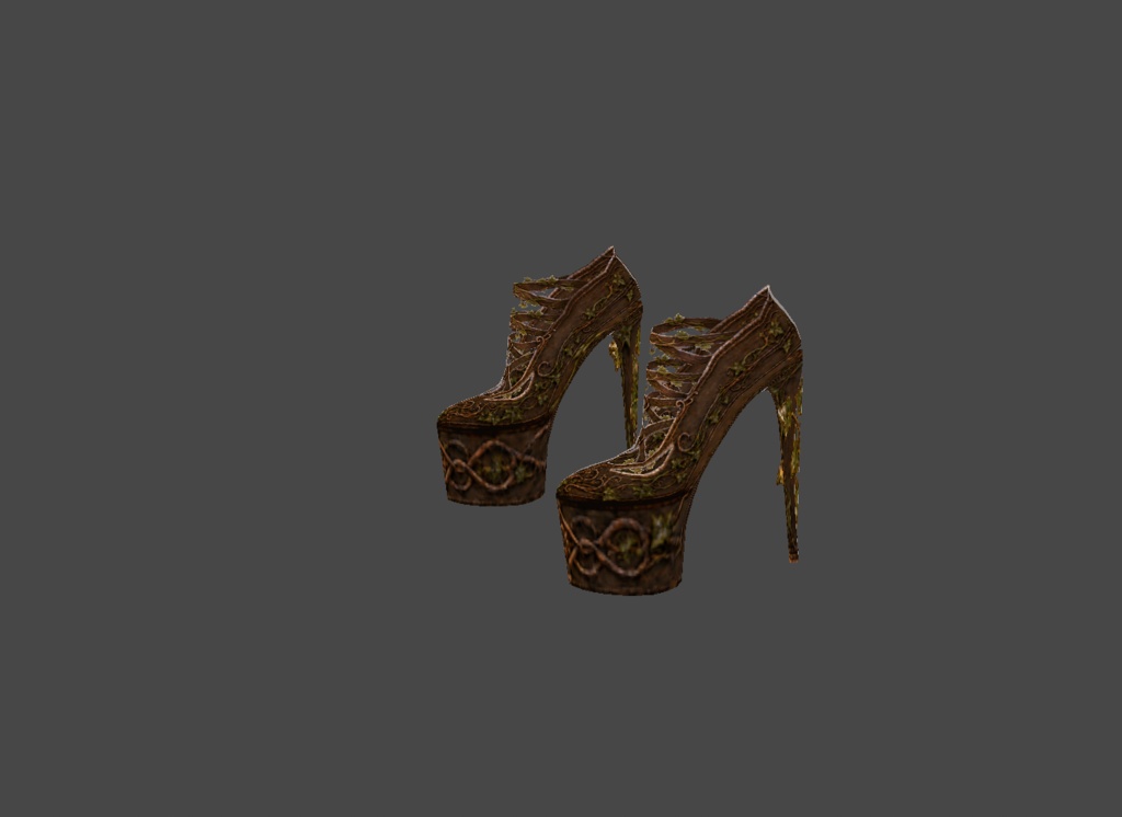 Elven Warrior High Heel Shoes