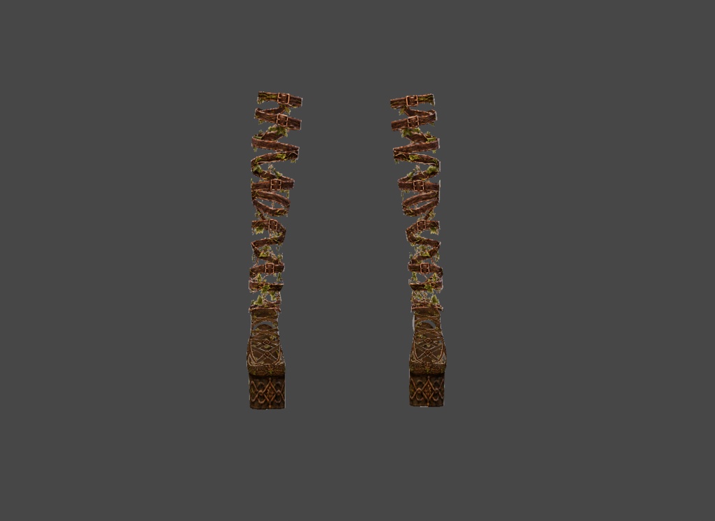 Elven Warrior High Heel Shoes
