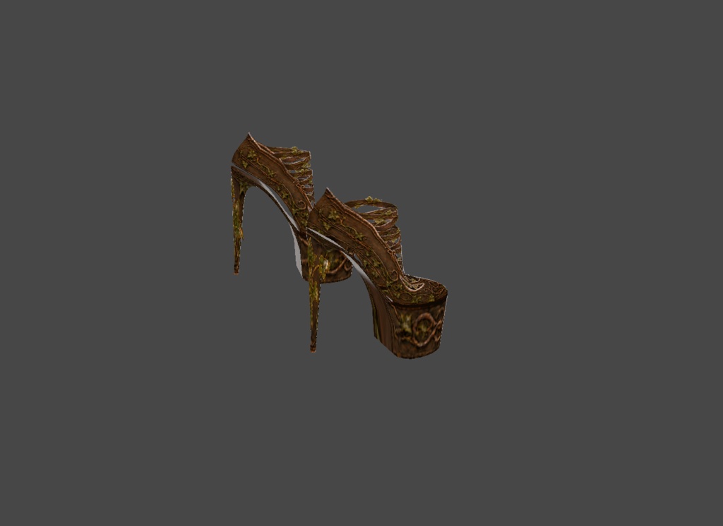 Elven Warrior High Heel Shoes