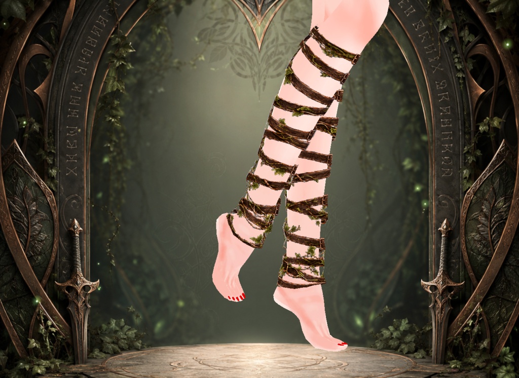 Elven Warrior High Heel Shoes