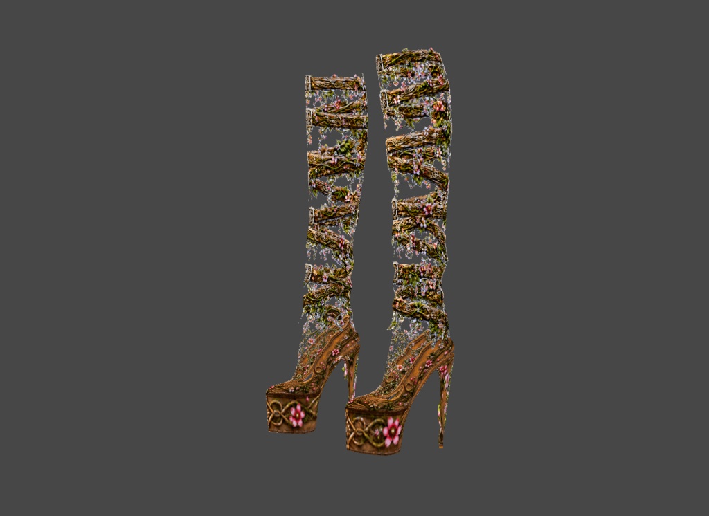Elven Warrior High Heel Shoes - Spring