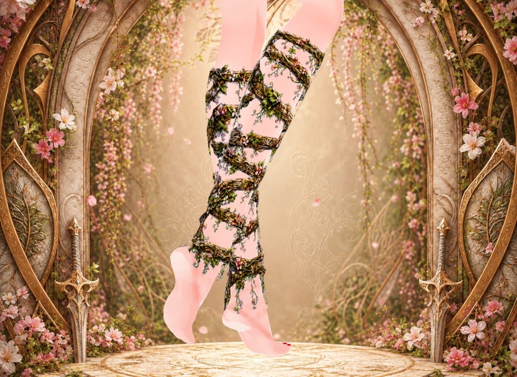 Elven Warrior High Heel Shoes - Spring