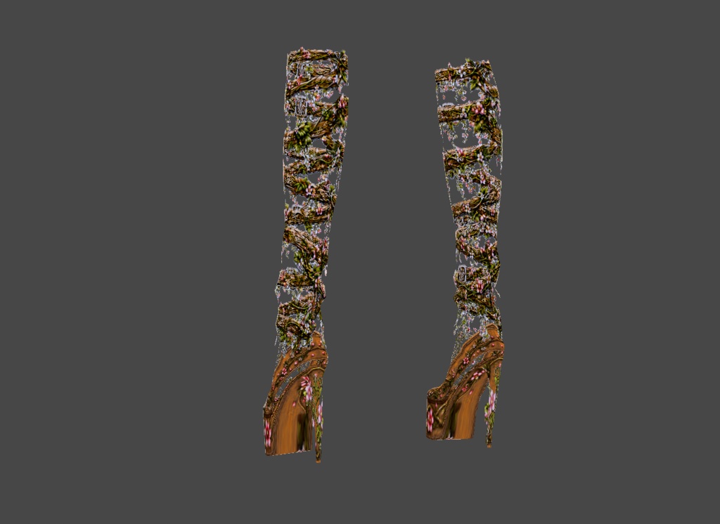 Elven Warrior High Heel Shoes - Spring