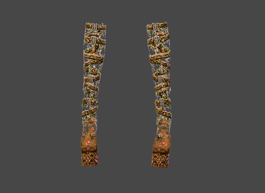 Elven Warrior High Heel Shoes - Spring