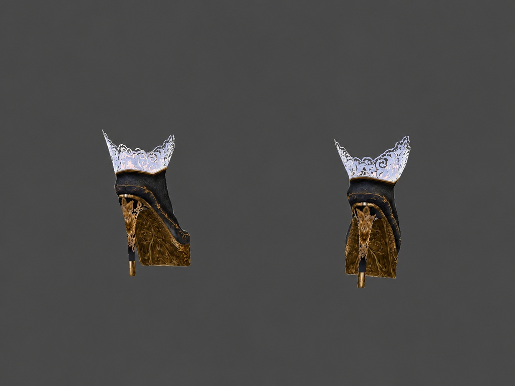 Version 2 - Fantasy Flower Boots - Free