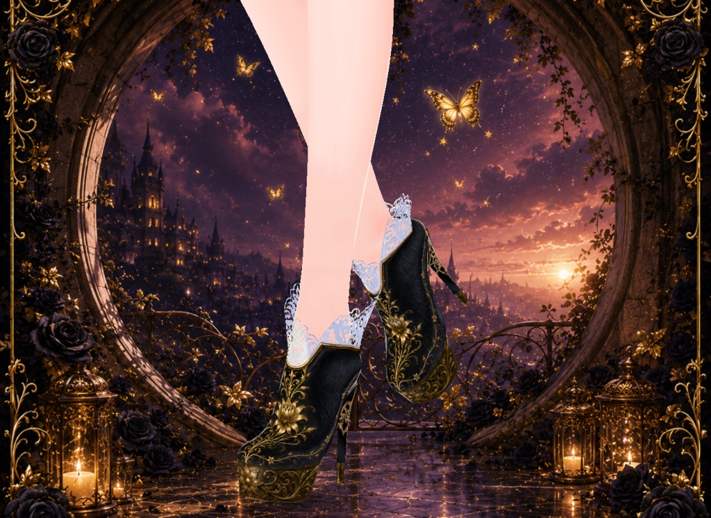 Version 2 - Fantasy Flower Boots - Free
