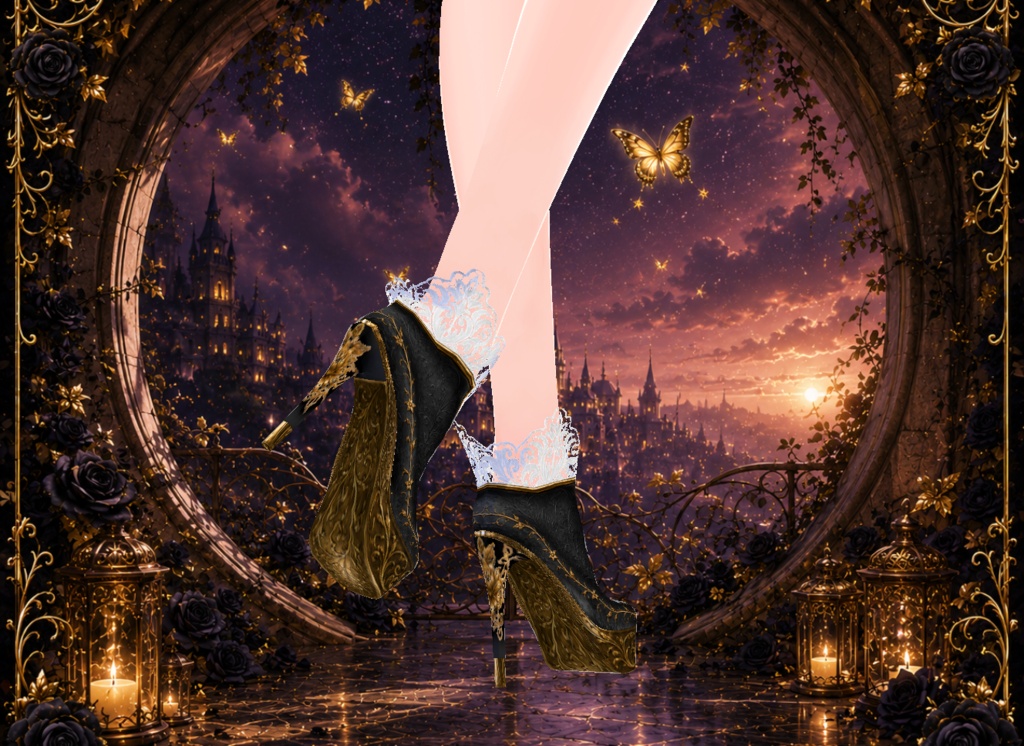 Version 2 - Fantasy Flower Boots - Free