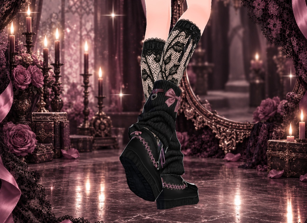 Jirai Kei 3-Piece Shoe Set