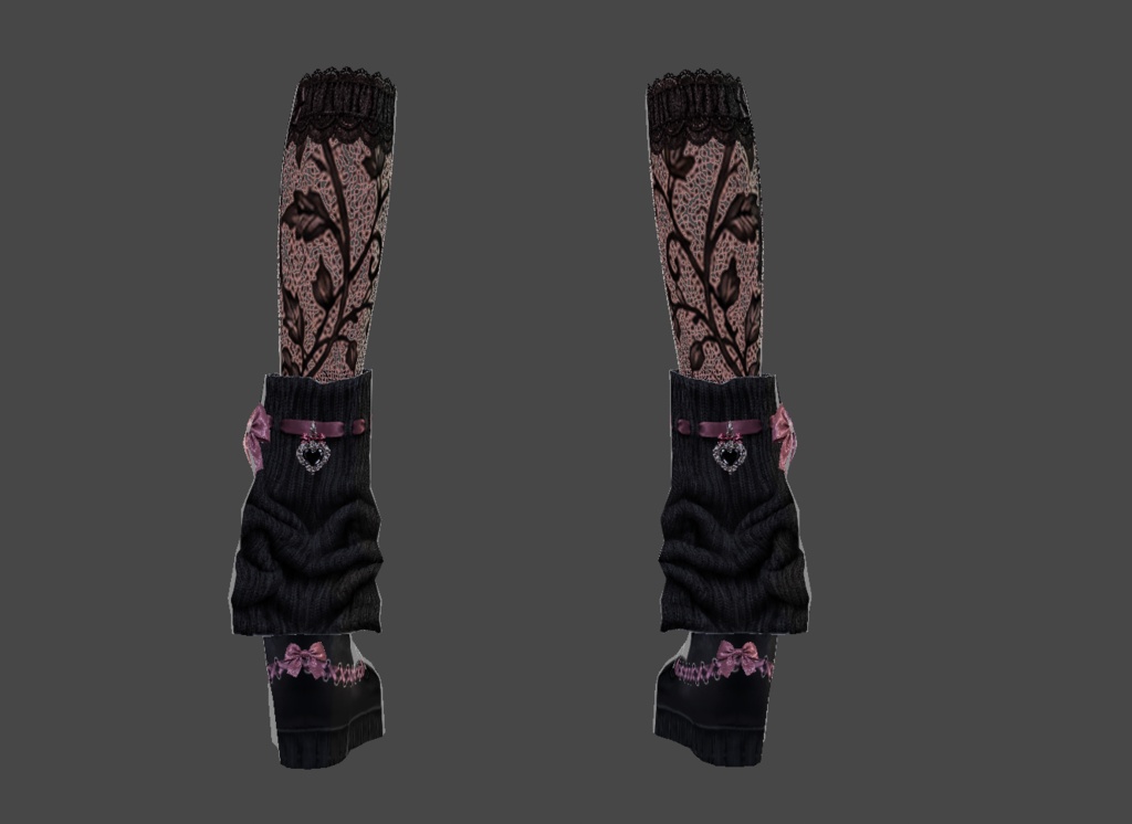 Jirai Kei 3-Piece Shoe Set