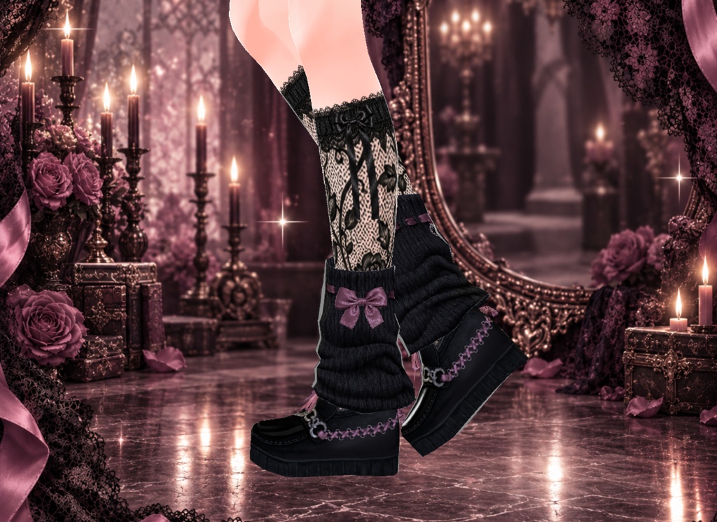 Jirai Kei 3-Piece Shoe Set