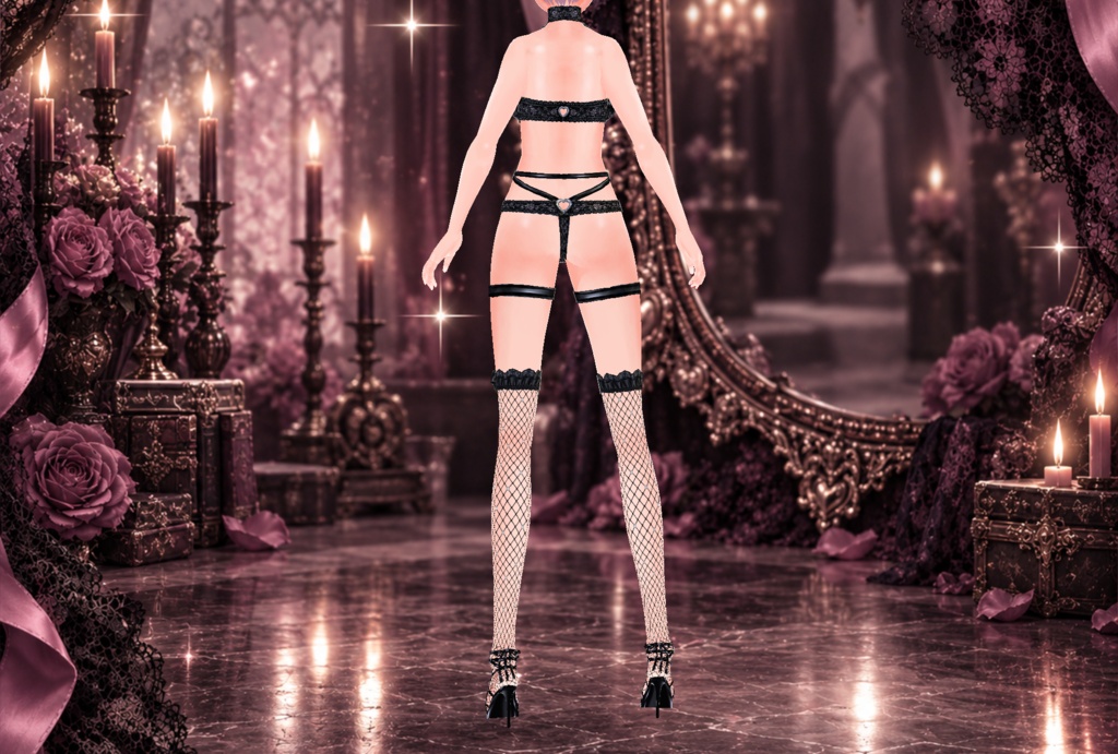 Jirai Kei Latex Set