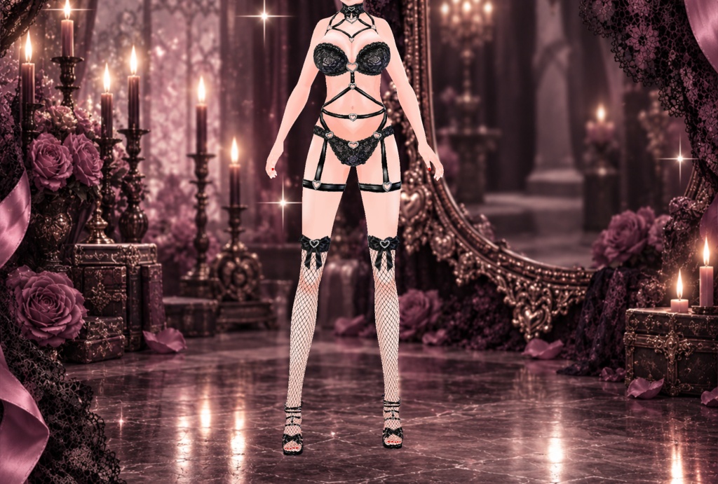 Jirai Kei Latex Set
