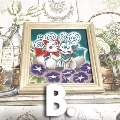 ミニ原画4点 15cm2点 9cm2点