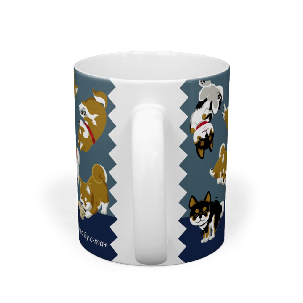 柴犬2マグカップ