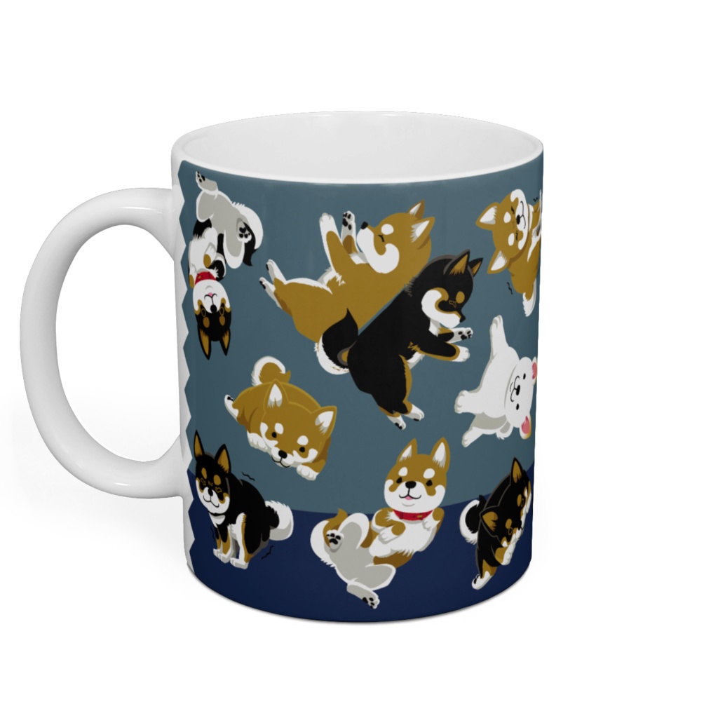 柴犬2マグカップ