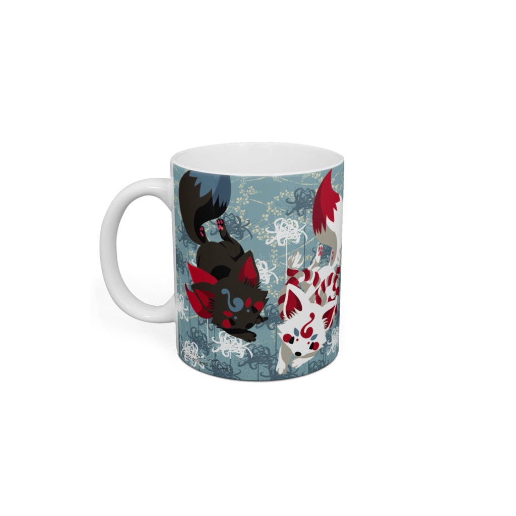 青彼岸花のマグカップ