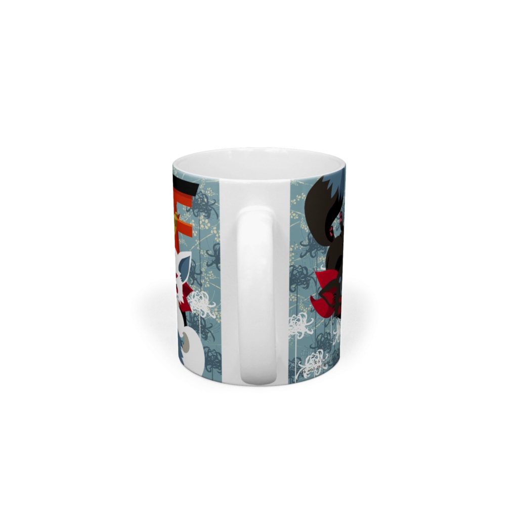 青彼岸花のマグカップ