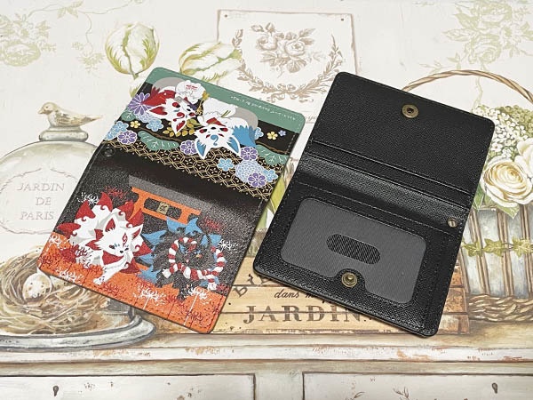 4ポケットパスケース(妖狐.猫)