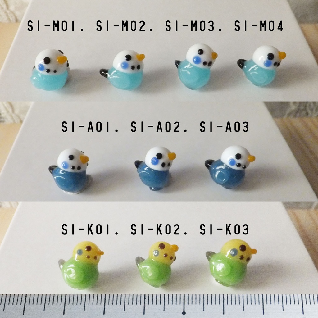 【送料無料】セキセイインコ-とりカゴネックレス-