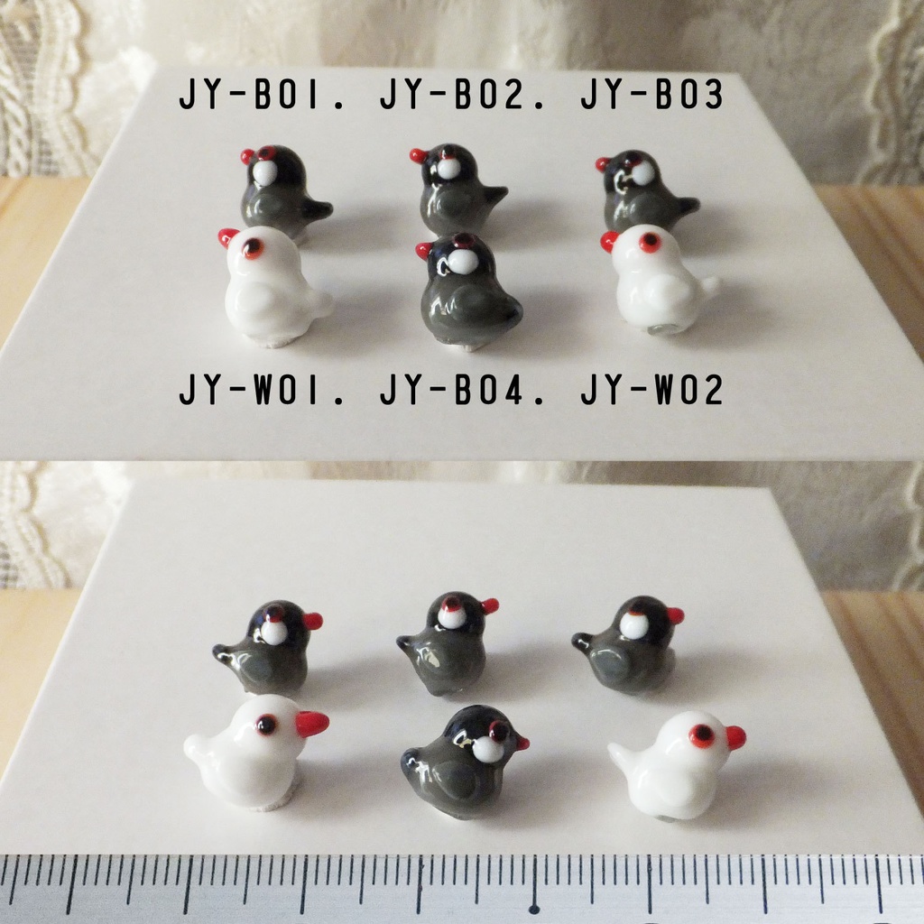 【送料無料】ブンチョウ-とりカゴネックレス-