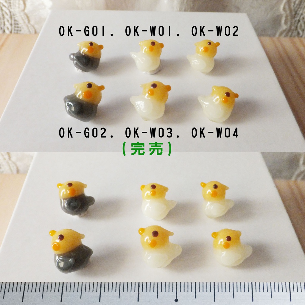 オカメインコ-とりカゴネックレス-【送料無料】