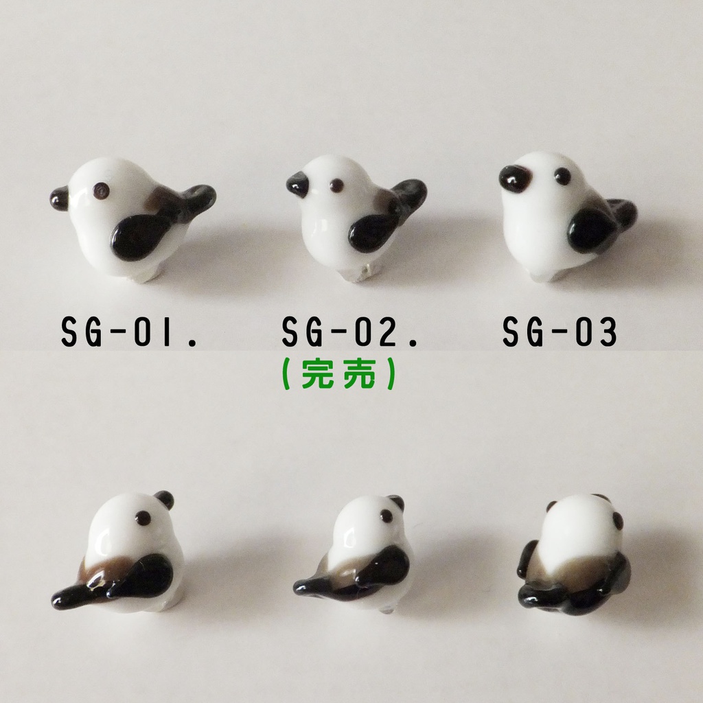 シマエナガ-とりカゴネックレス-【送料無料】