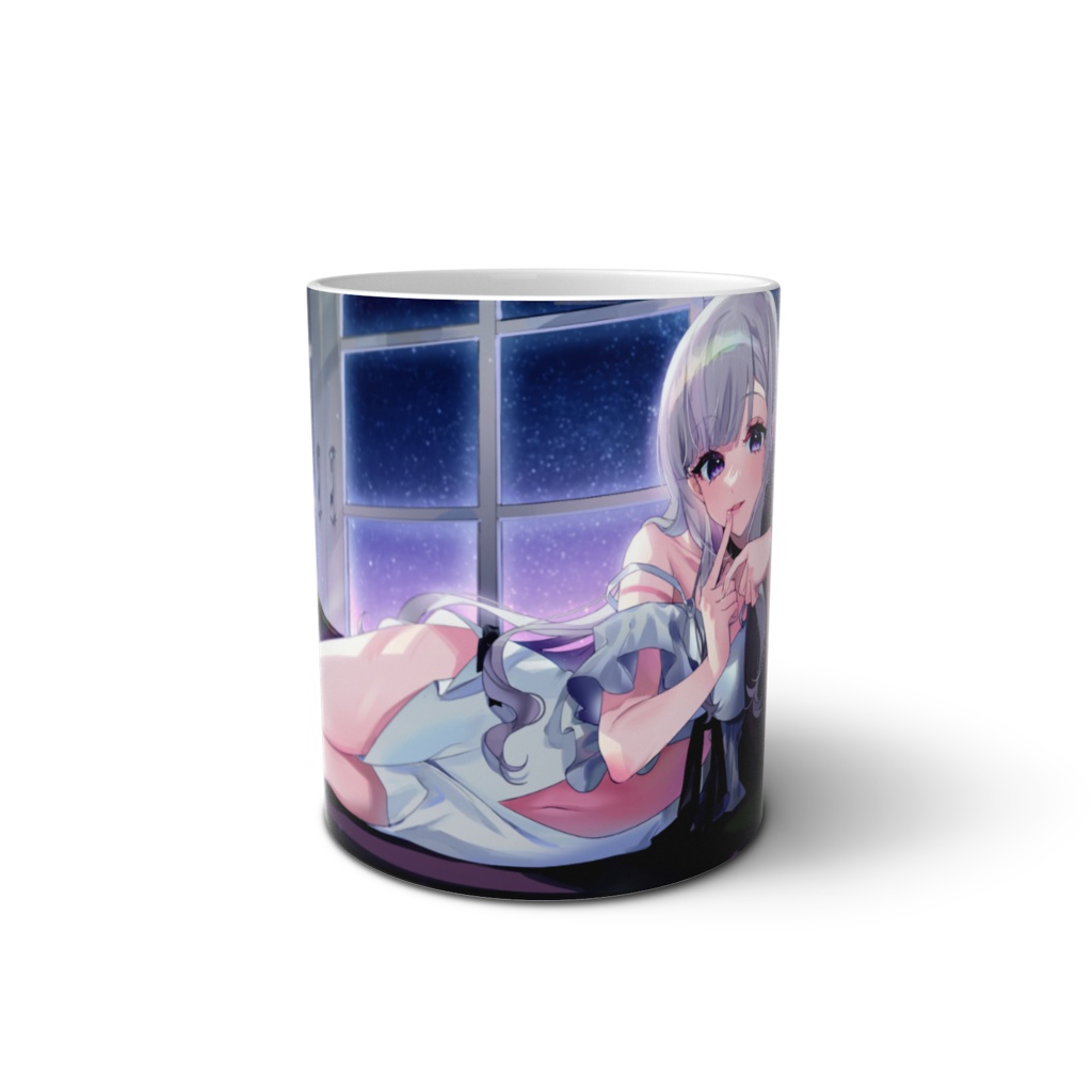 大海ウミ自室でまったり(夜)マグカップ