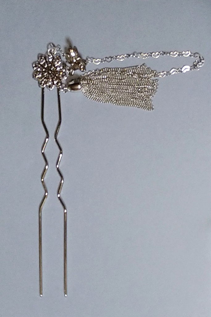 金魚のチェーン簪