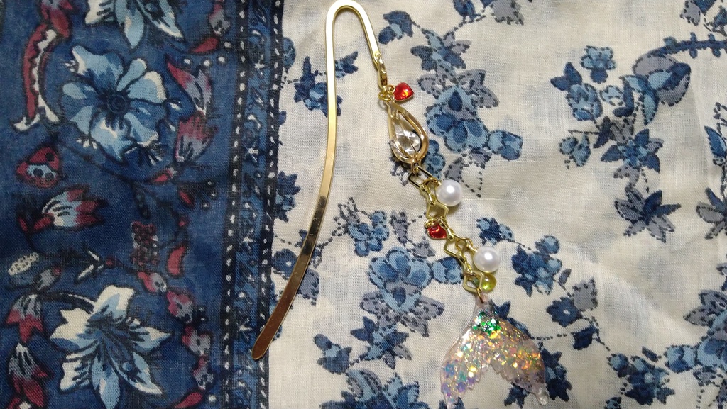 人魚のブックマーカー(鰭)