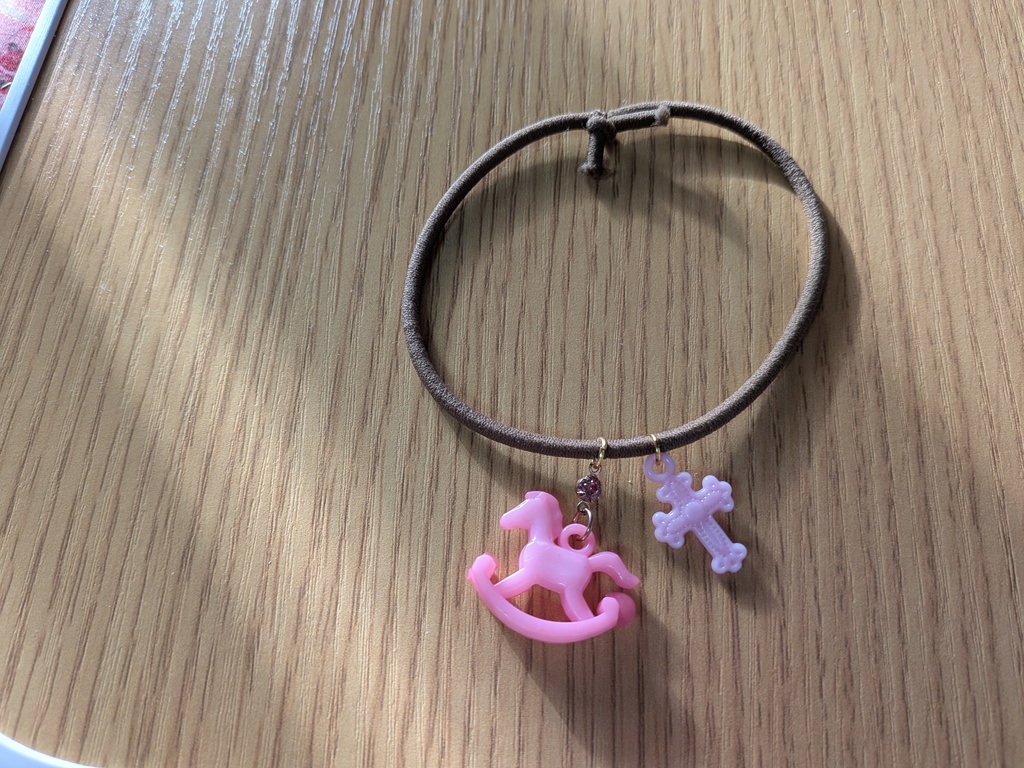 ヘアゴム(ピンク)