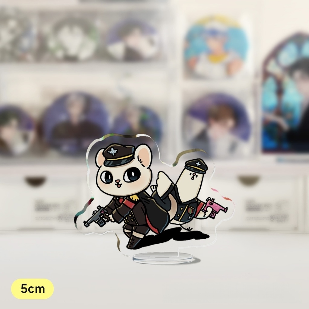 【二周年記念グッズ】よくばり伍長のアクリルスタンド