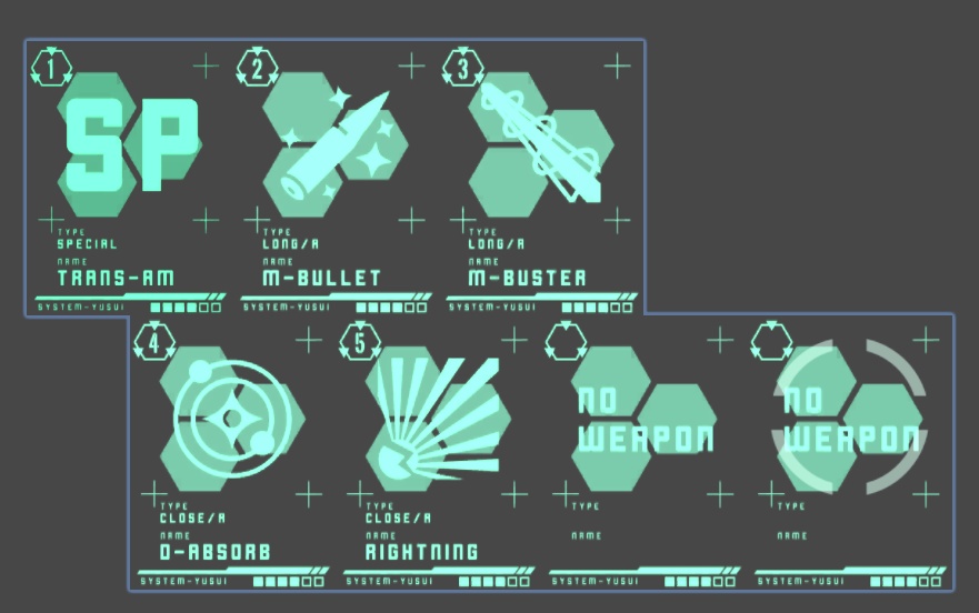【無料】UIをタッチしてパラメータを切り替えるやつ