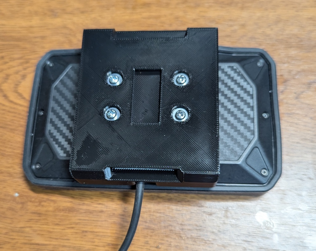 BMW Motorradナビホルダーマウント AKEEYO/TANAX AIO-5 Lite/Play用