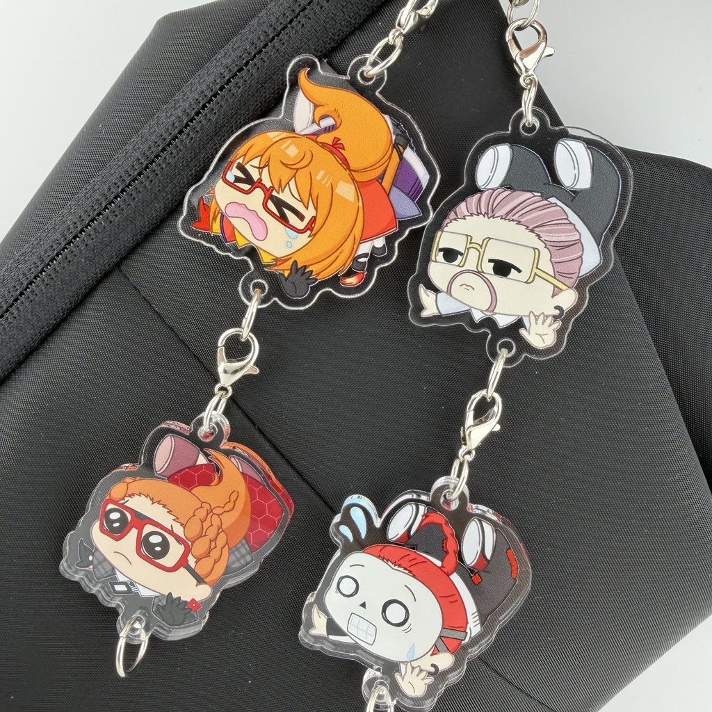 【アクキー】シューノ、署長、黒河、赤瀬【射出シリーズ】