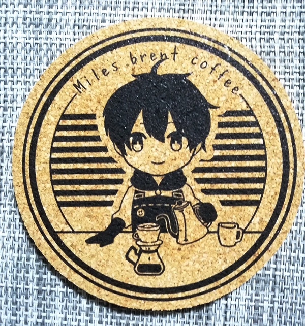 マイルズブレンドコーヒーコースター