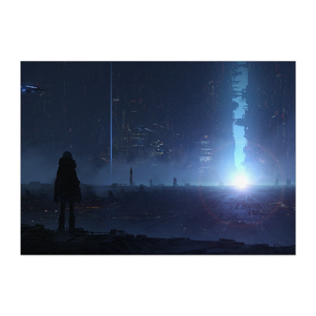 階層都市　ポスター