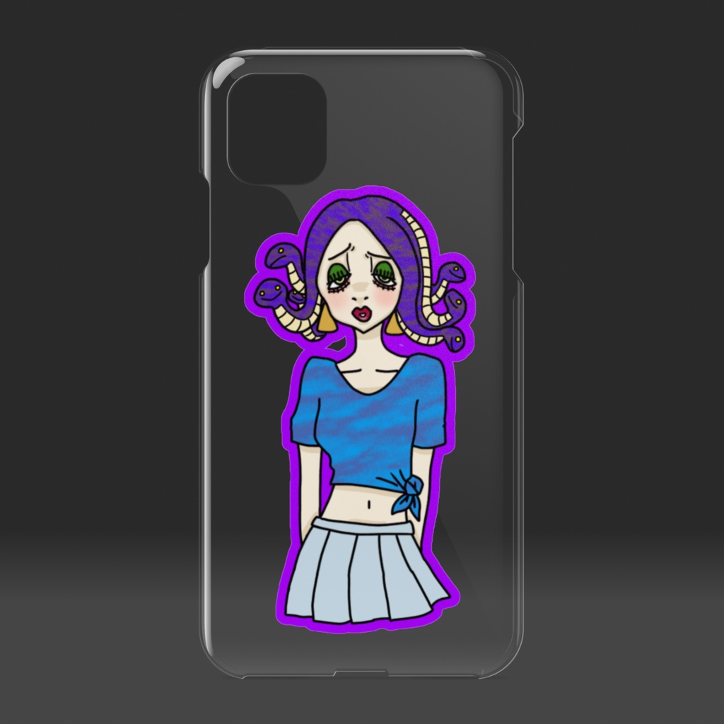 ヘビちゃんiPhoneケース