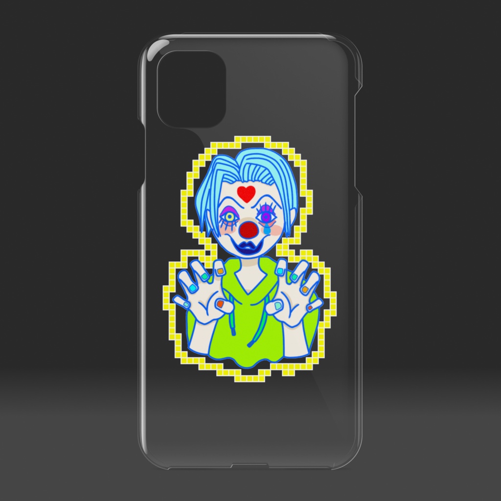 おきゃわなピエロiPhoneケース