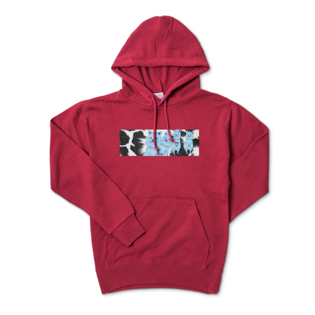 クアッカワラビーさんこんにちはパーカー