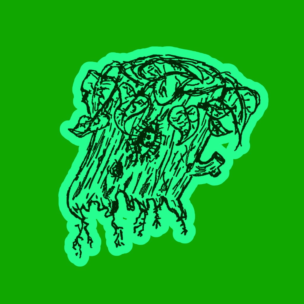 切り株Tシャツ