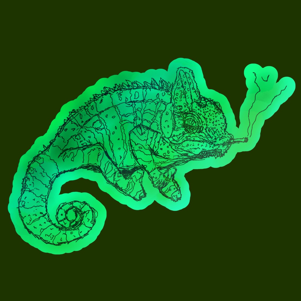 カメレオンキャップ