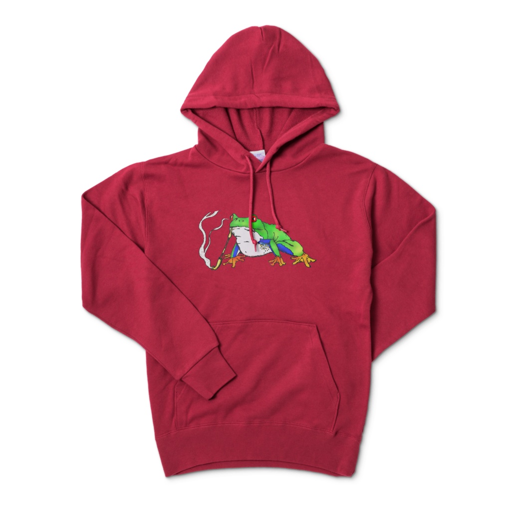 アカメガエルパーカー(プルオーバー)