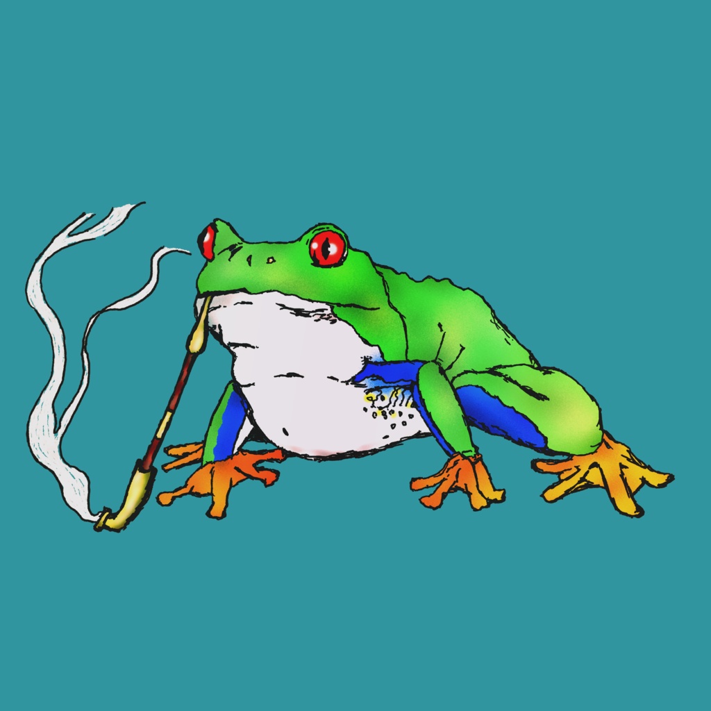 アカメガエルTシャツ