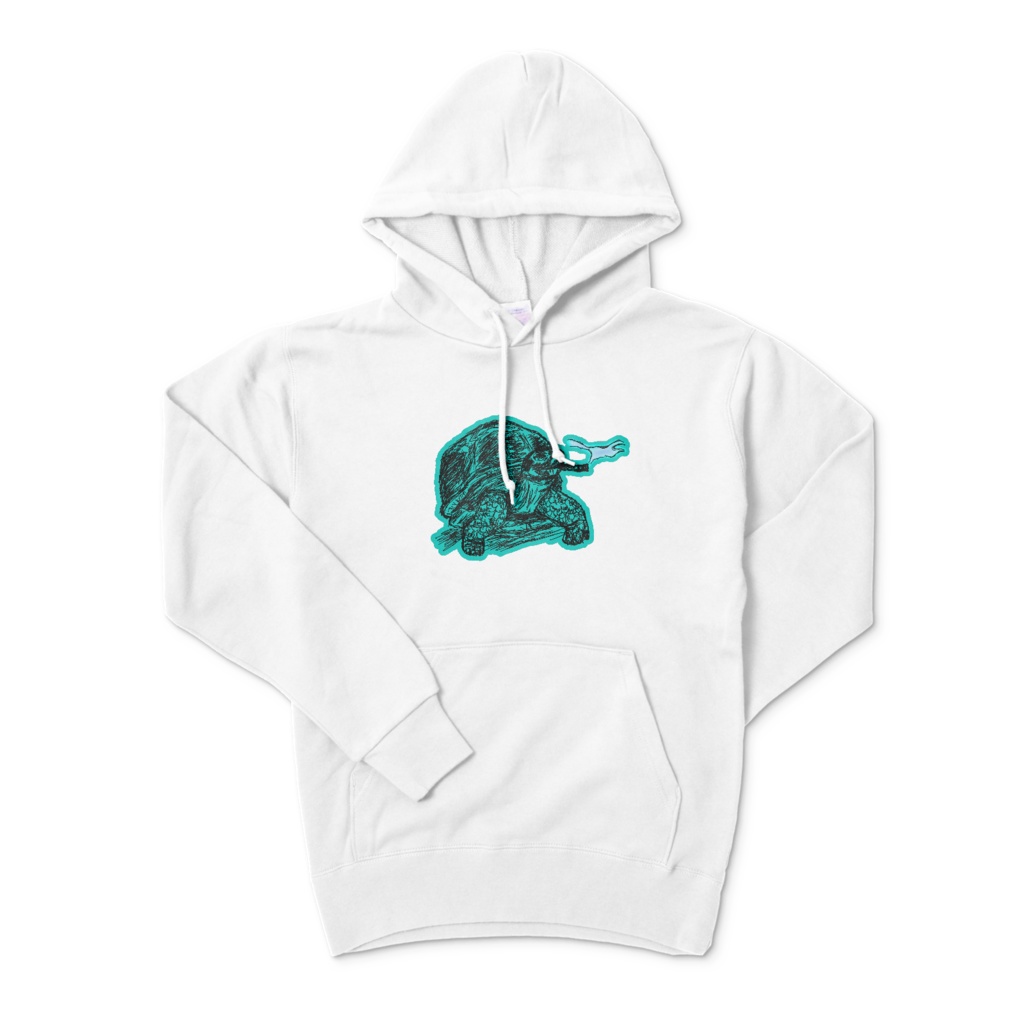 リクガメパーカー(プルオーバー)