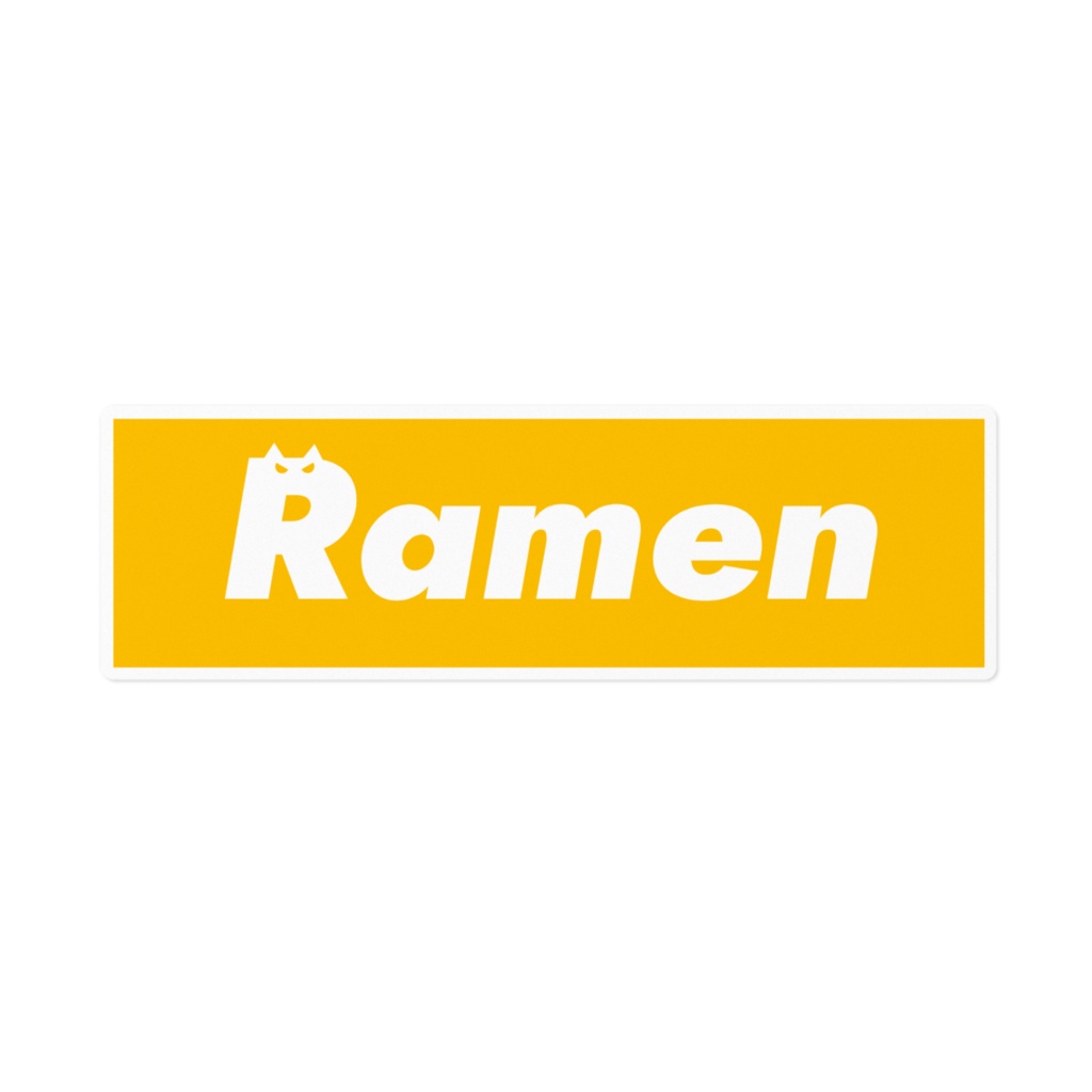 Ramen sticker