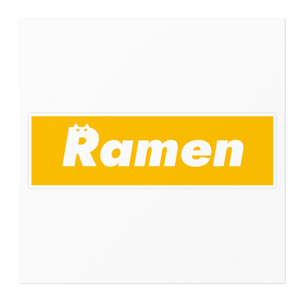 Ramen sticker