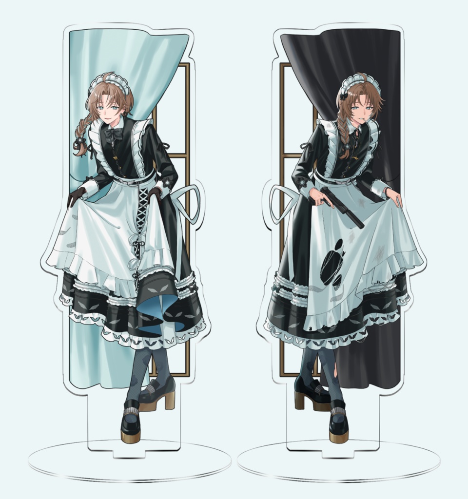 【非公式】メイド衣装両面アクリルスタンド🔫
